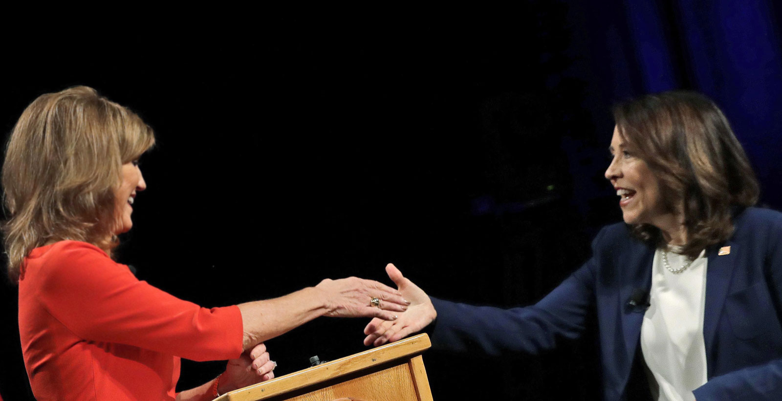 Photo: recent US senate debate candidates